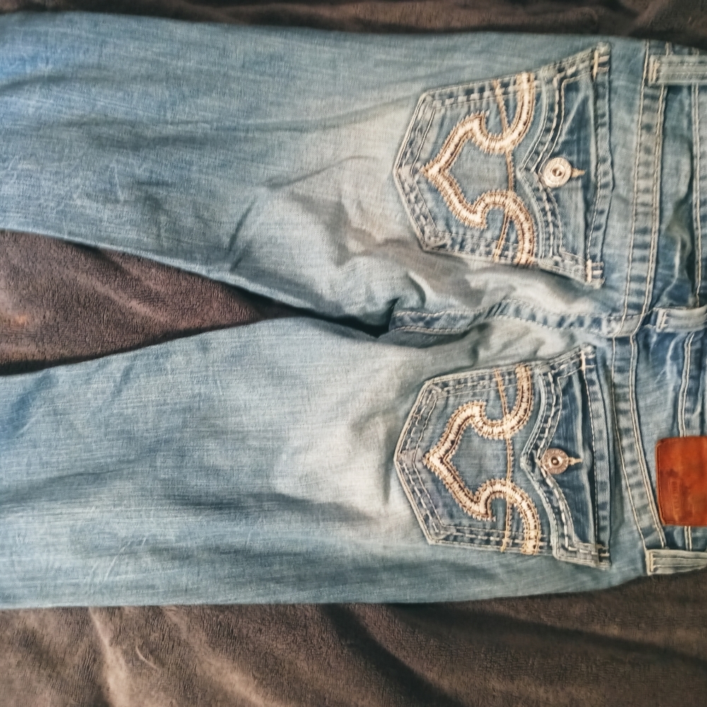 Big Star Jeans Sweet Boot ultra low rise